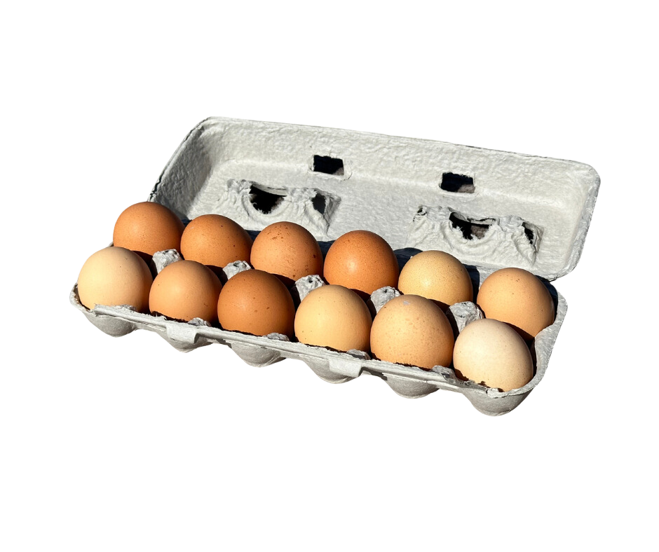 Meadow View Non-GMO High Quality Amish Eggs, 1 Dozen (12ct)