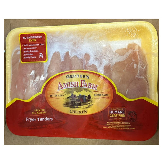 Gerber's Amish Farm Chicken Fryer Tenders, 1 lb (approx.)