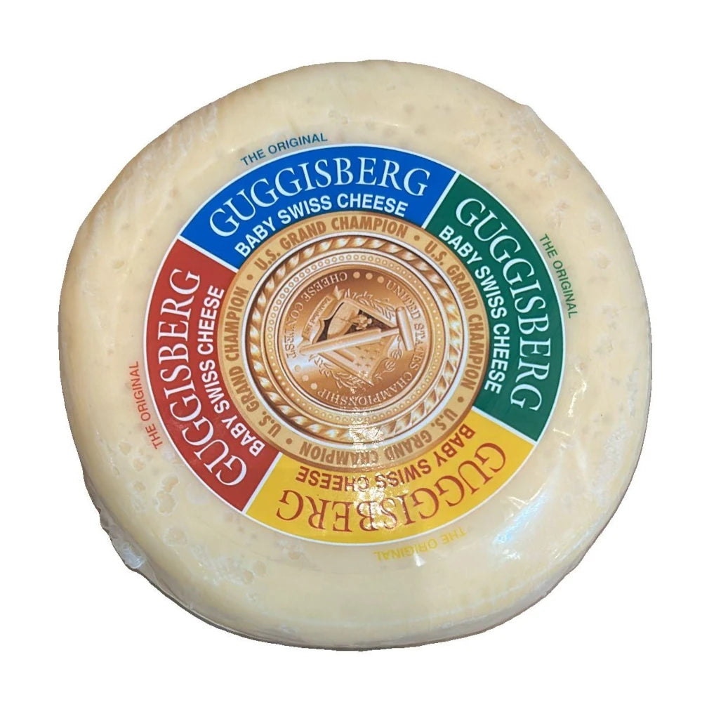 Guggisberg Baby Swiss Cheese, 2 lb