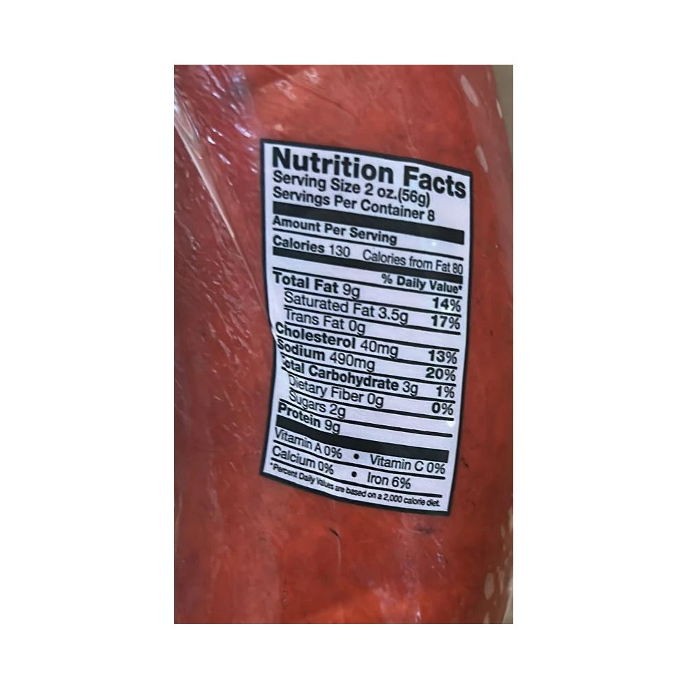 John F. Martin & Sons Original Ring Bologna, 16 oz