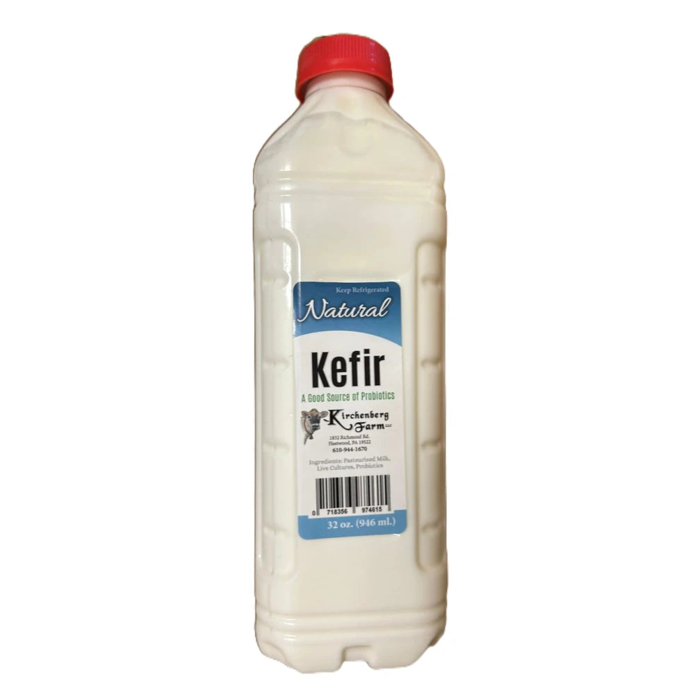Kirchenberg Farm Kefir Natural, 32 oz. (946 ml)