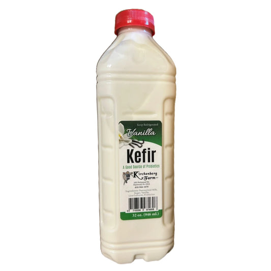 Kirchenberg Farm Kefir Vanilla, 32 oz. (946 ml)