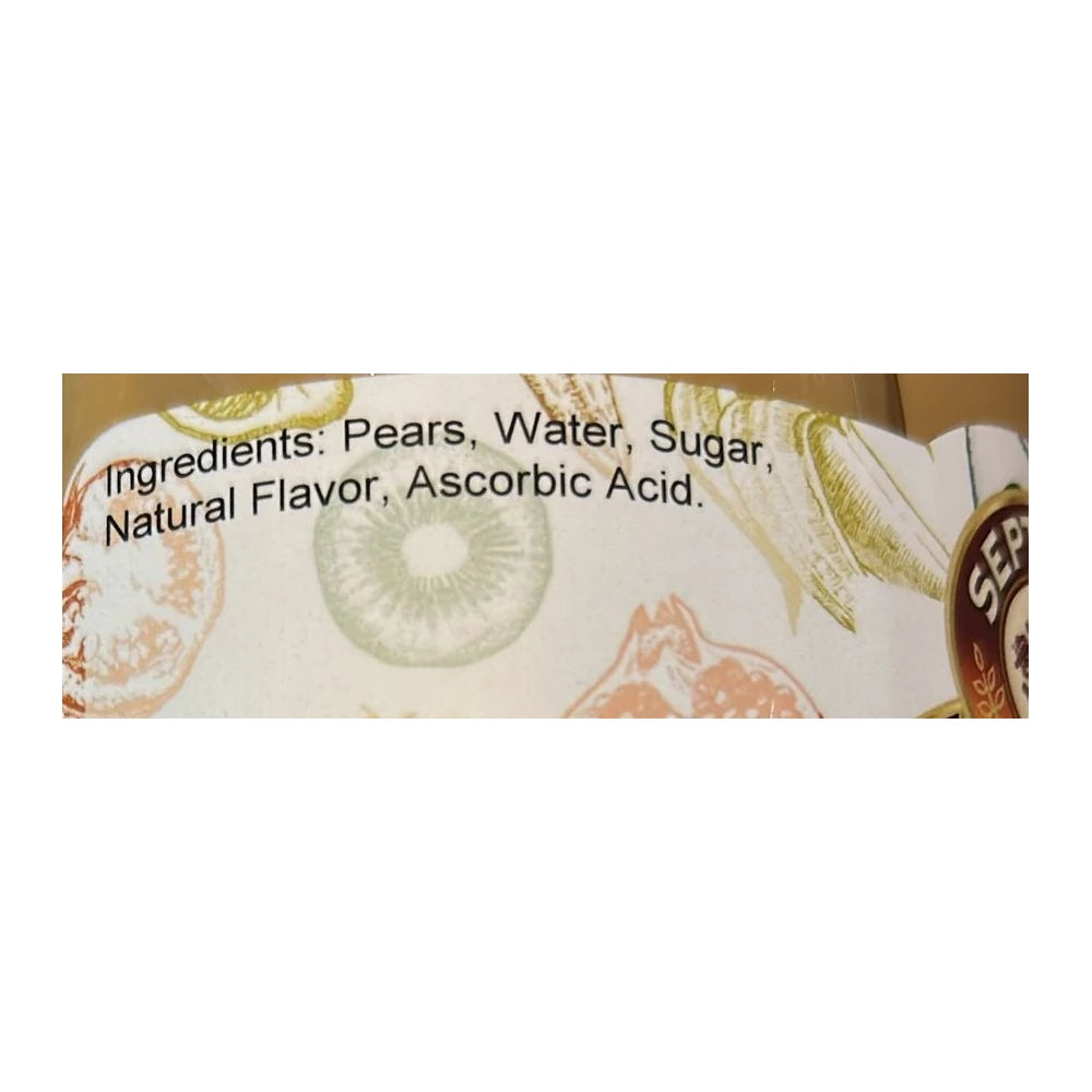 September Farm Pear Halves Old Fashioned, 35 oz (992g)
