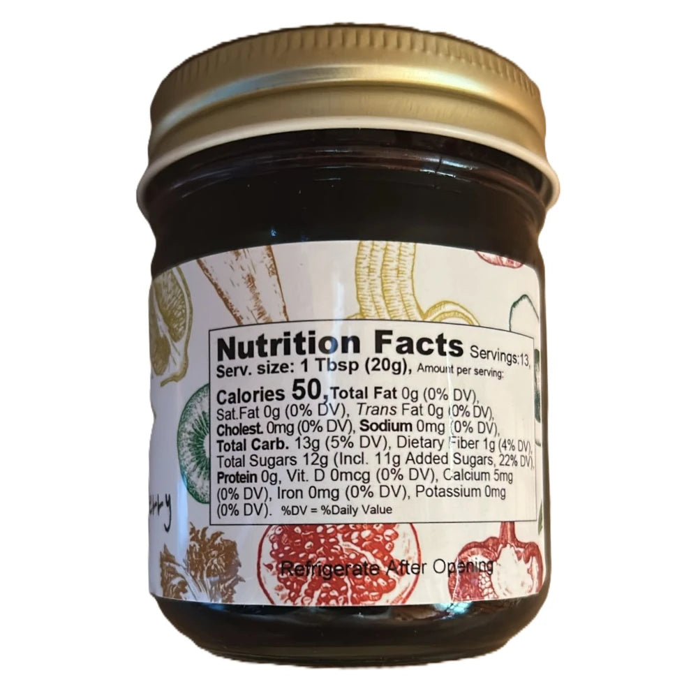 September Farm Black Raspberry Jam, 9 oz (255g)