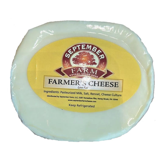 September Farm Famer's Low Fat Cheese, 1 lb