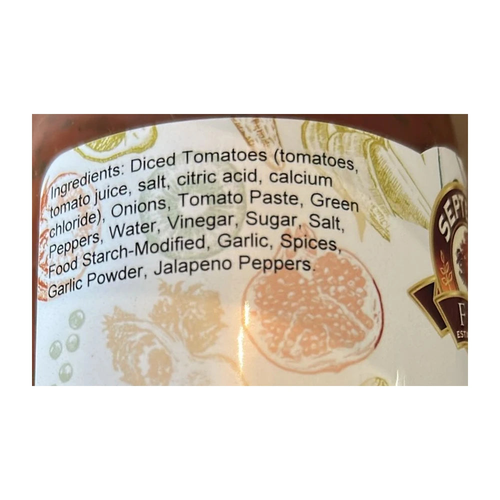 September Farm Mild Salsa, 16.2 oz (460g)