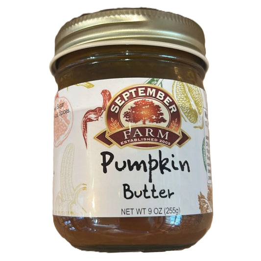 September Farm Pumpkin Butter, 9 oz (255g)