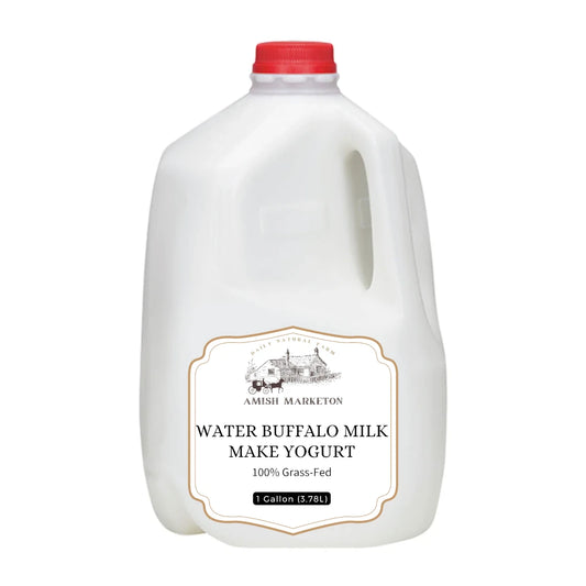 Amish Country Water Buffalo Milk For Make Yogurt, 1 Gallon (3.78L)