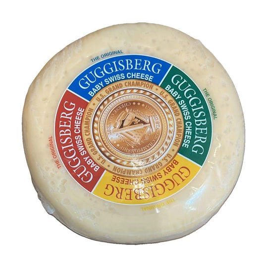 Guggisberg Baby Swiss Cheese, 2 lb