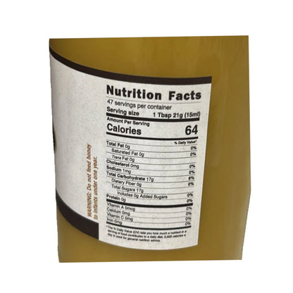 Stockin's Raw Honey  Orange Blossom Unheated and Unfiltered, 2.2 lbs (997g)